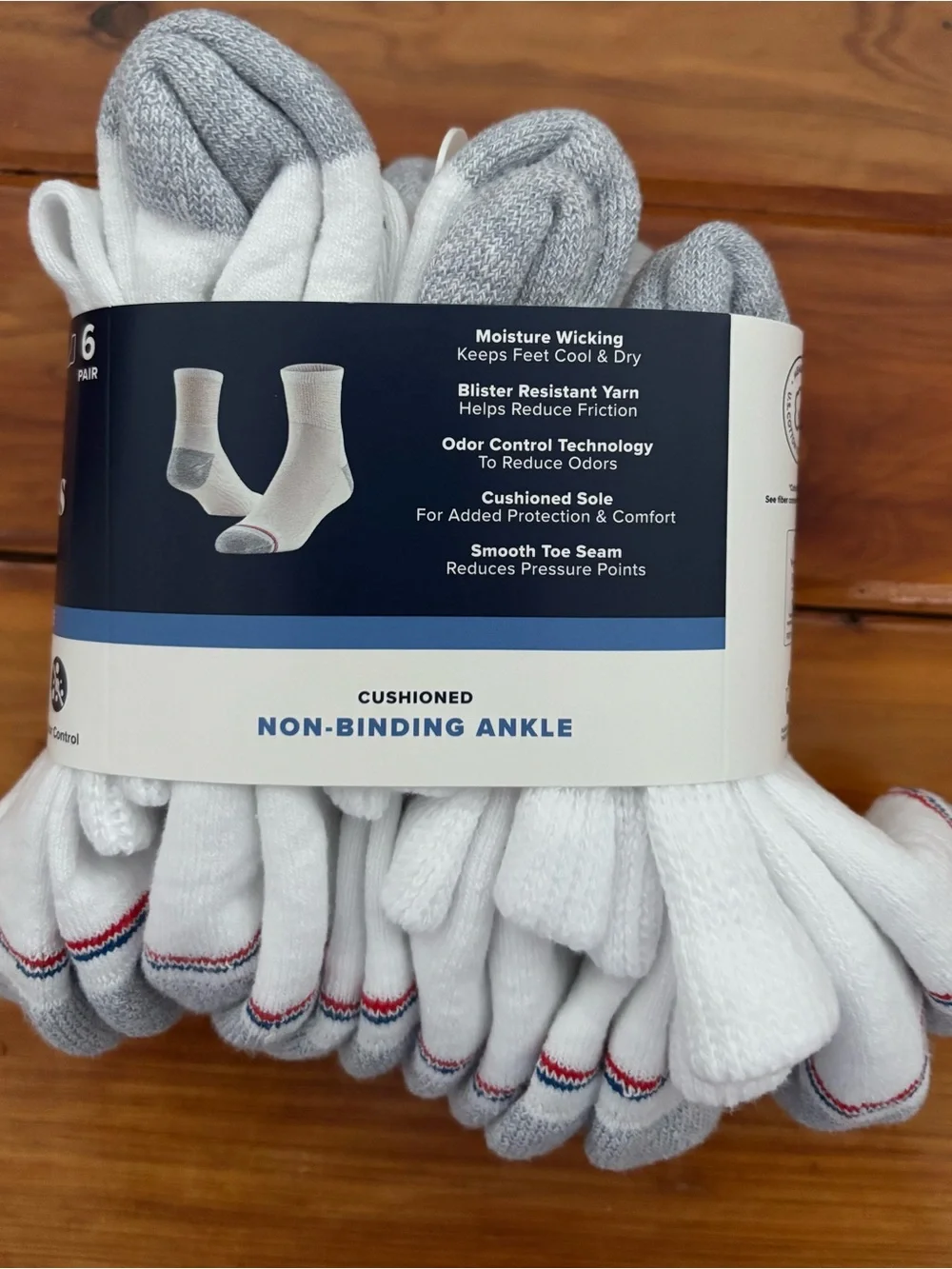Men’s non-binding ankle socks